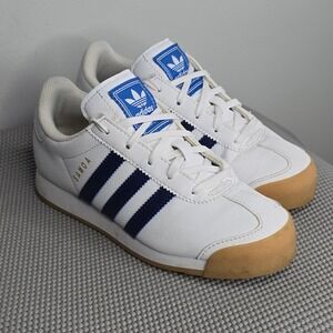 Adidas Samoa 'White Indigo Gum' Kid's Size 2.5